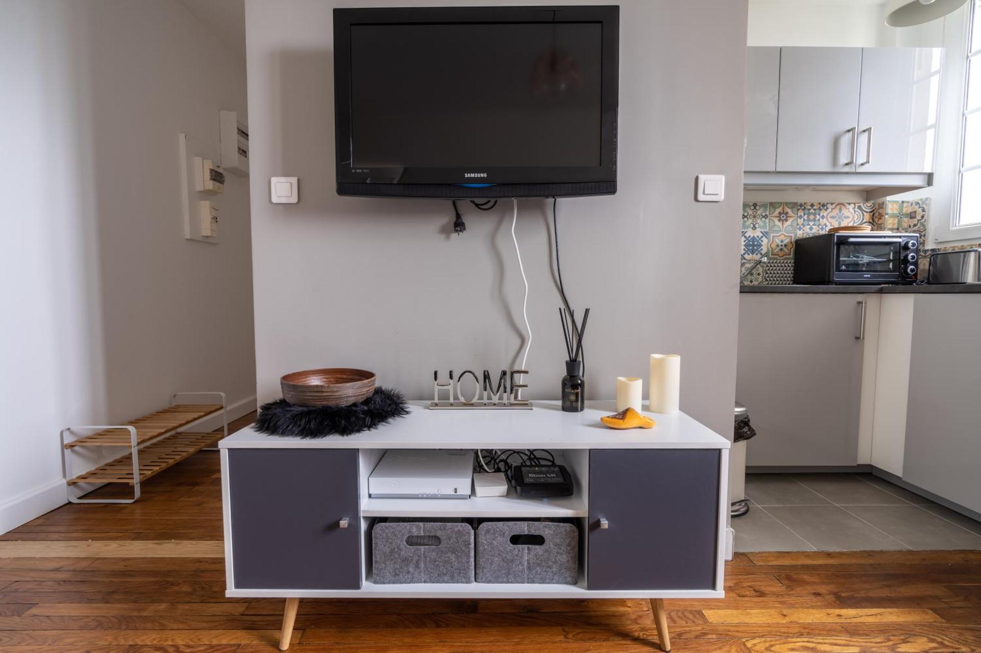 Apartamento Charmant 2 Pieces Pour 4 Personnes A Courbevoie Exterior foto